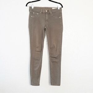 Rag & Bone Khaki Denim Leggings‎ Size 27